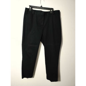 Women's Liz Claiborne Black Emma Ankle & Cropped Pants Size 14